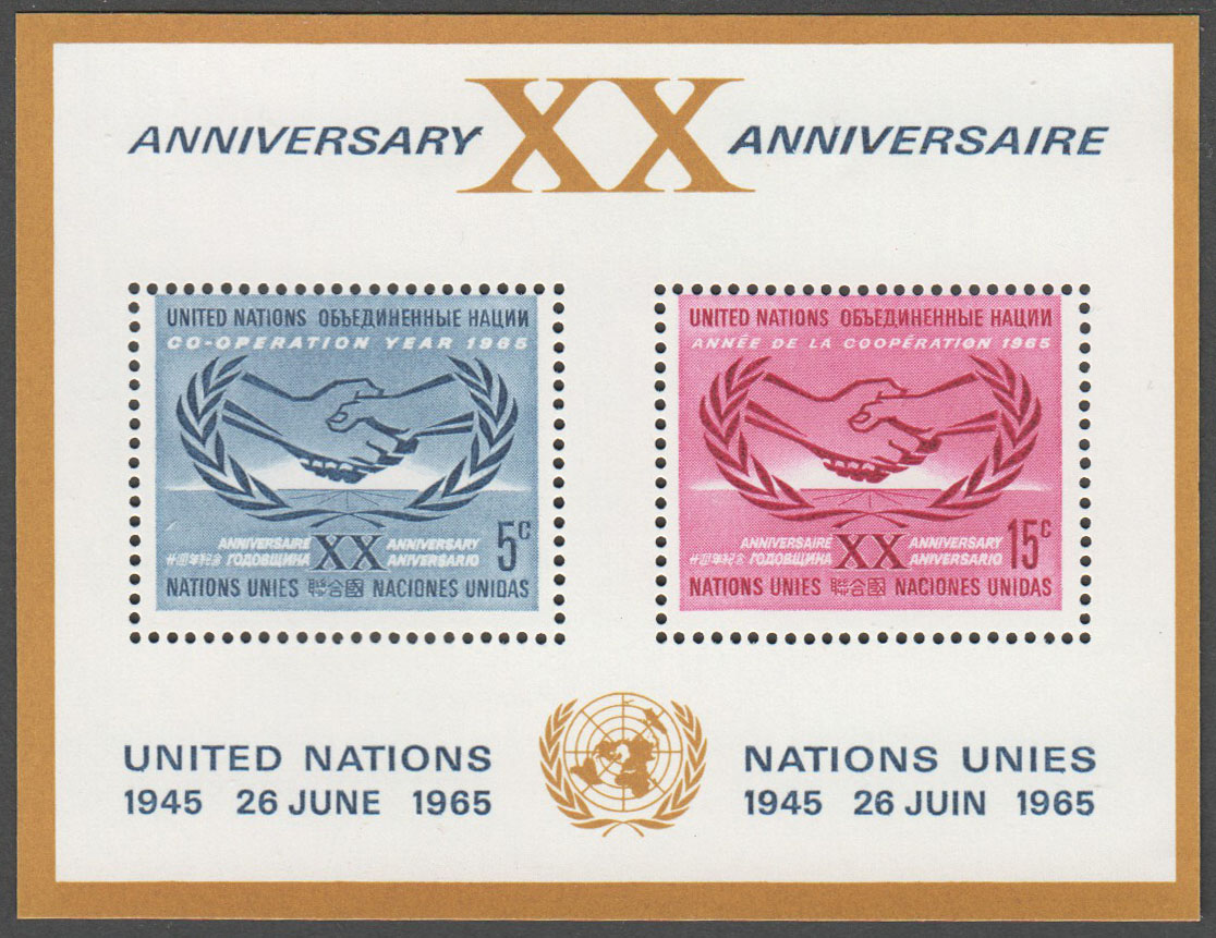 United Nations New York Scott 145 MNH (A4-7) - Click Image to Close